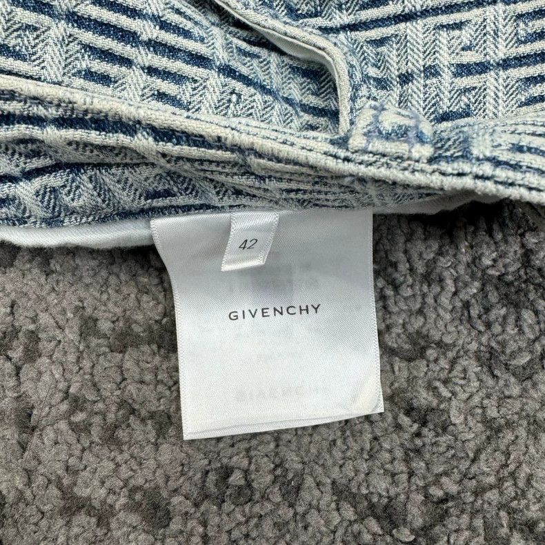 Givenchy Givenchy 4G Denim Mini Skirt - dmc Size US 31 - 4 Thumbnail