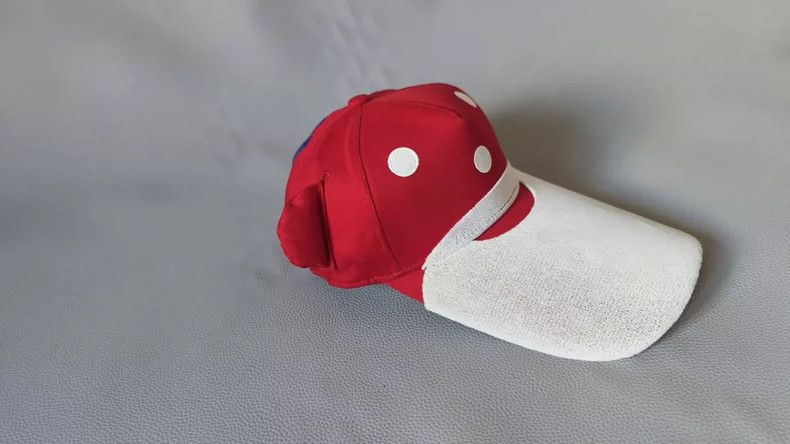 Walter Van Beirendonck Walter Van Beirendonck Red White Cap - dmc Size ONE SIZE - 4 Thumbnail
