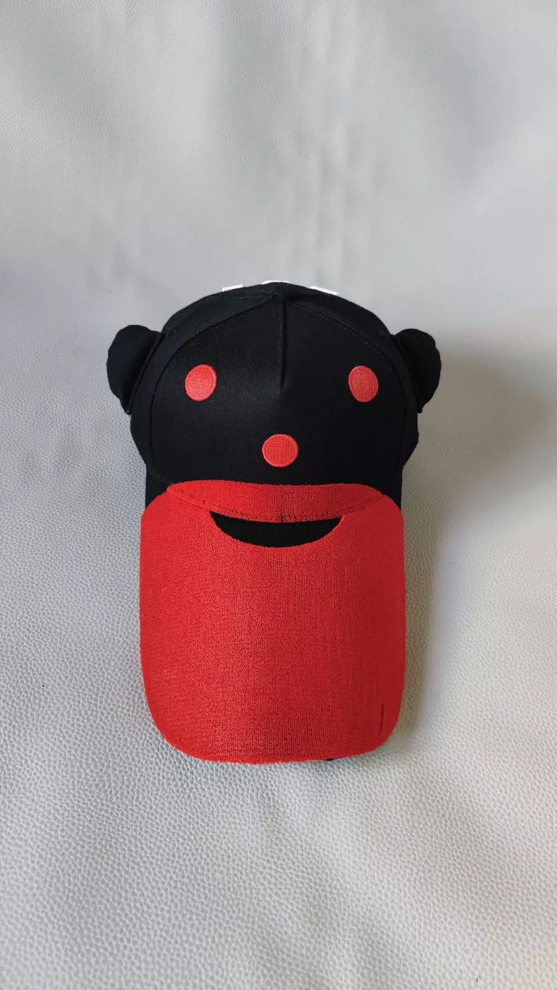 Walter Van Beirendonck Walter Van Beirendonck Red White Cap - dmc Size ONE SIZE - 7 Thumbnail