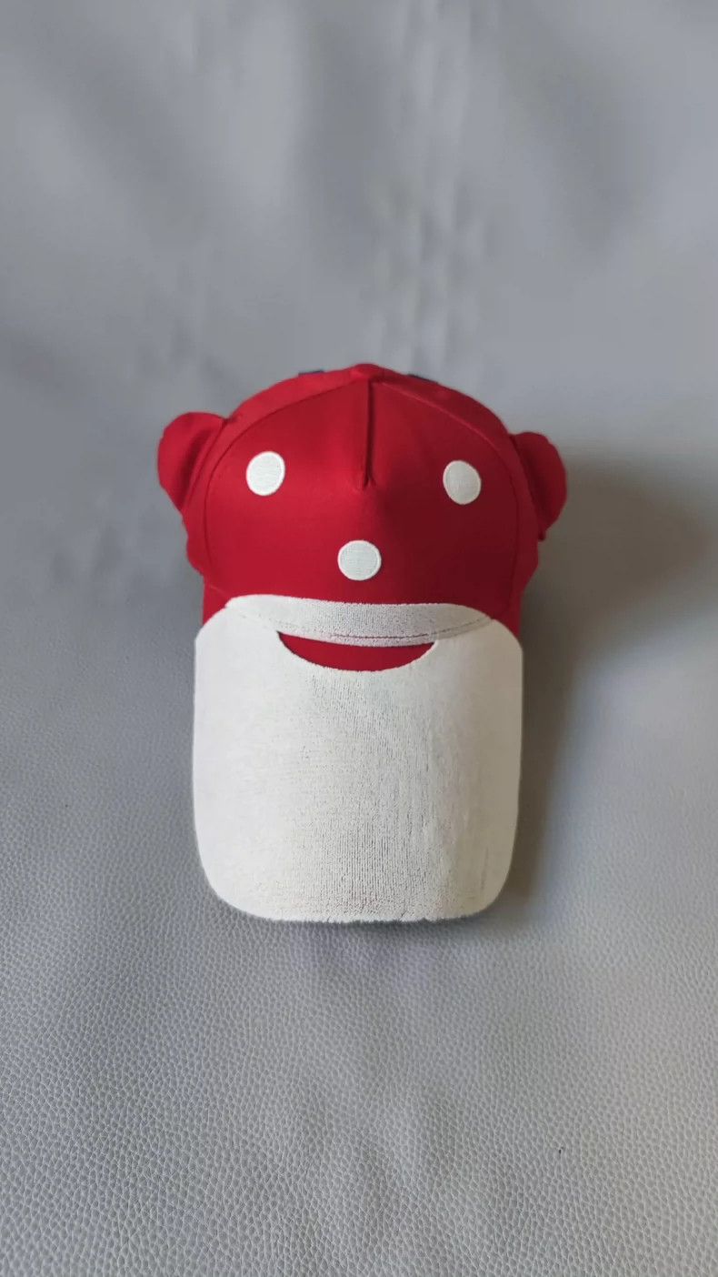 Walter Van Beirendonck Walter Van Beirendonck Red White Cap - dmc Size ONE SIZE - 2 Thumbnail
