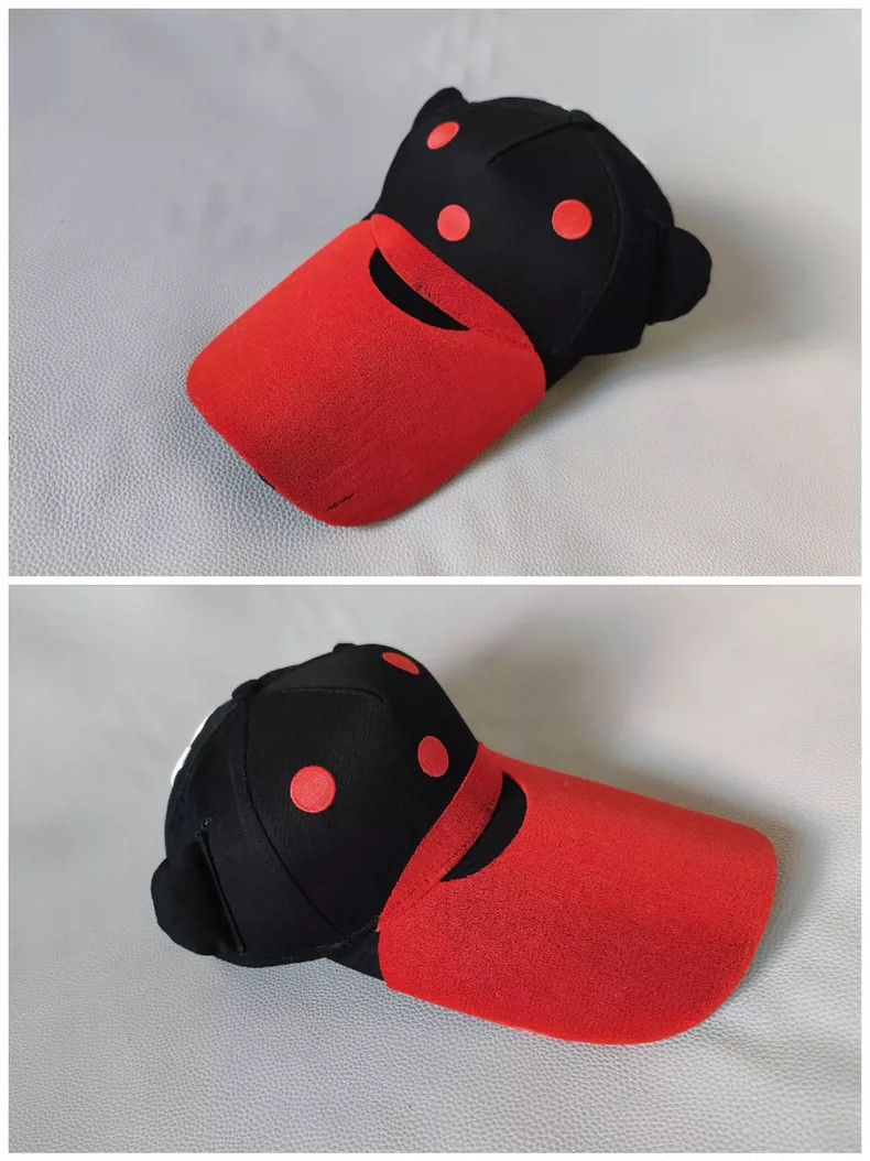 Walter Van Beirendonck Walter Van Beirendonck Red White Cap - dmc Size ONE SIZE - 8 Thumbnail