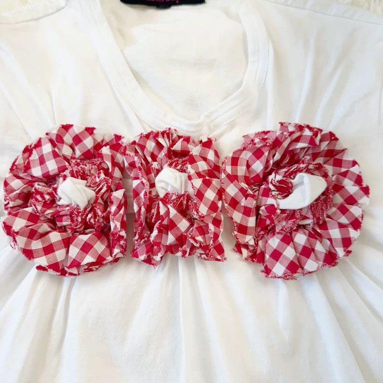 Comme des Garcons Comme des Garçons White Bow Detail T-shirt - dmc Size US M / EU 48-50 / 2 - 2 Thumbnail