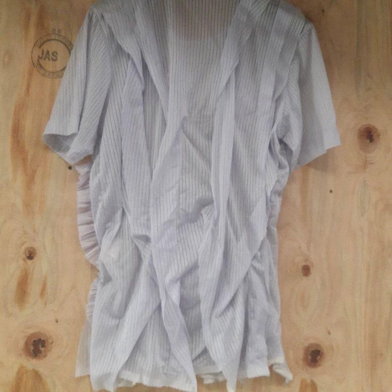Comme des Garcons COMME des GARCONS Striped Ruffle Top - dmc Size US M / EU 48-50 / 2 - 2 Thumbnail