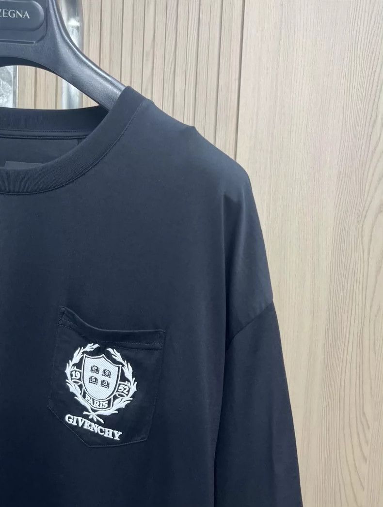 Givenchy Givenchy Wheat Ear Logo Embroidered Loose T-shirt - dmc Size US XL / EU 56 / 4 - 3 Thumbnail