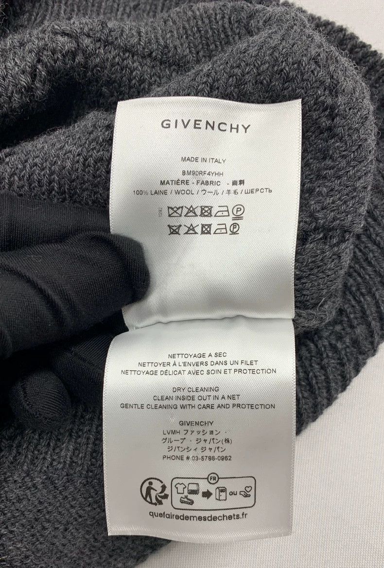 Givenchy Givenchy V-Neck Wool Knit Vest - dmc Size US M / EU 48-50 / 2 - 2 Thumbnail