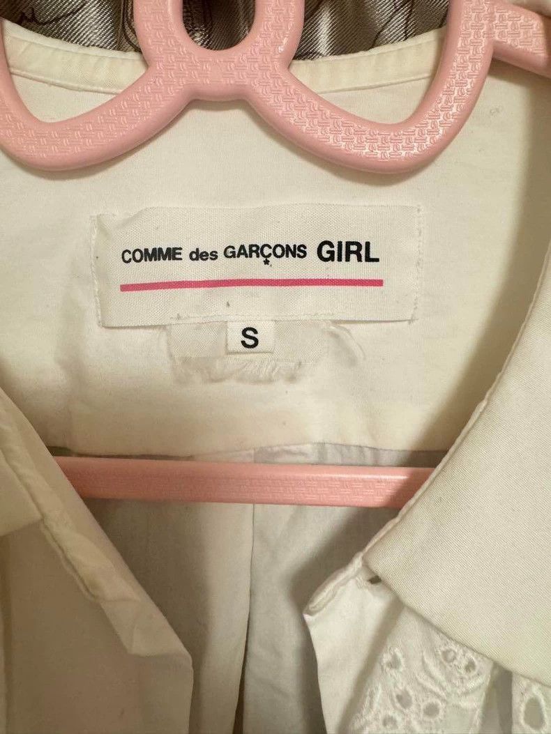 Comme des Garcons COMME des GARCONS White Ruffled Blouse - dmc Size US S / EU 44-46 / 1 - 3 Thumbnail