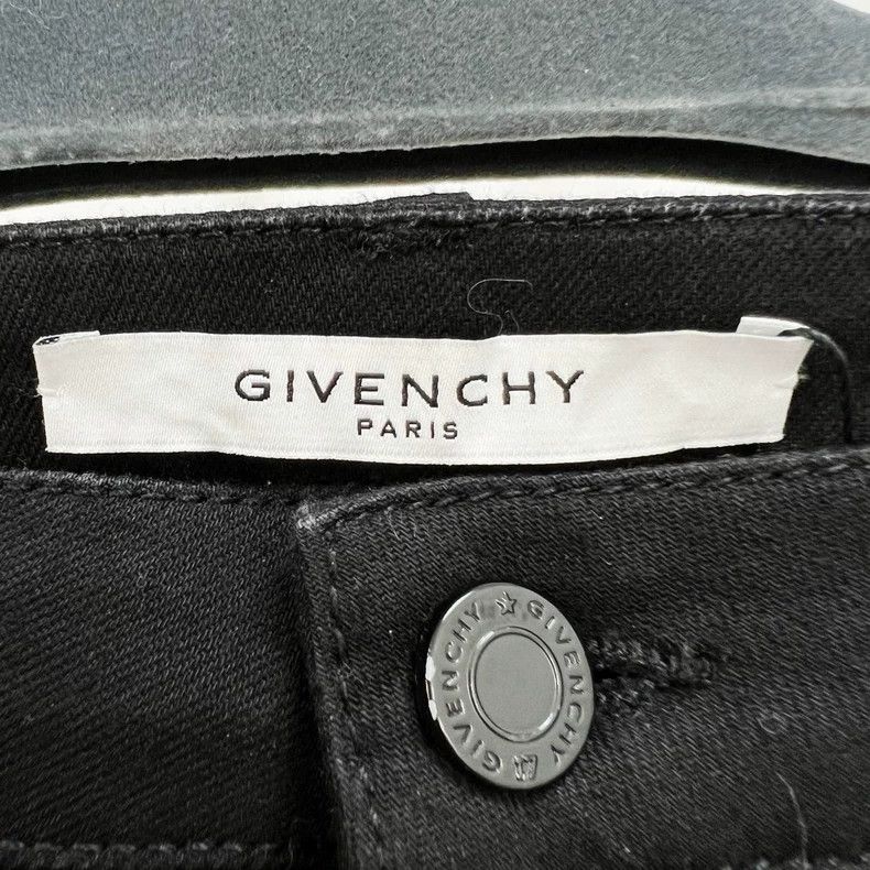 Givenchy Givenchy Black Denim Mini Skirt - dmc Size US 36 / EU 52 - 6 Thumbnail