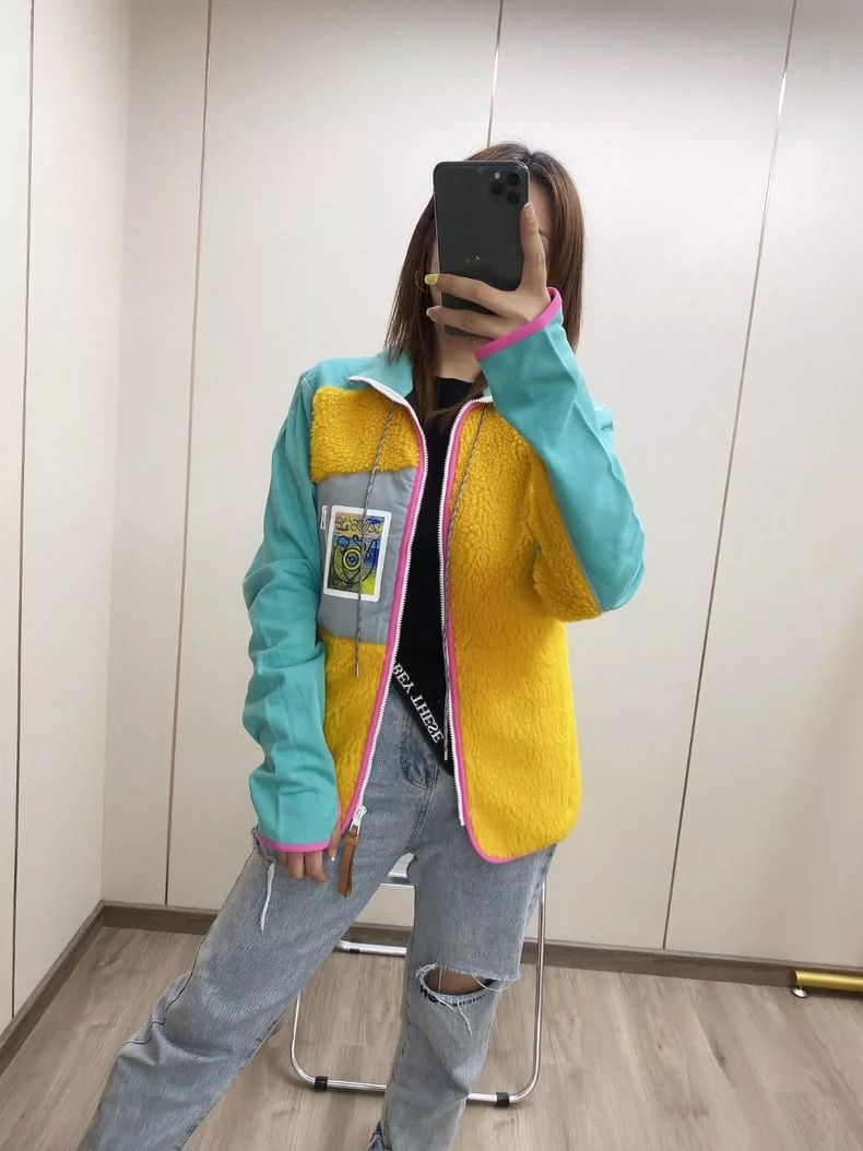 Loewe Loewe Colorblock Fleece Jacket - dmc Size US S / EU 44-46 / 1 - 3 Thumbnail