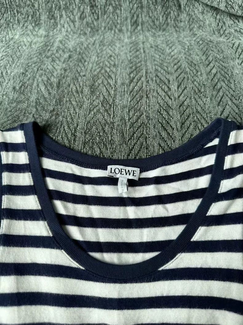 Loewe LOEWE Striped Sleeveless Tank Top - dmc Size US XS / EU 42 / 0 - 3 Thumbnail