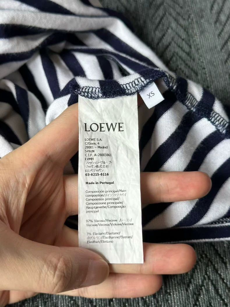 Loewe LOEWE Striped Sleeveless Tank Top - dmc Size US XS / EU 42 / 0 - 4 Thumbnail