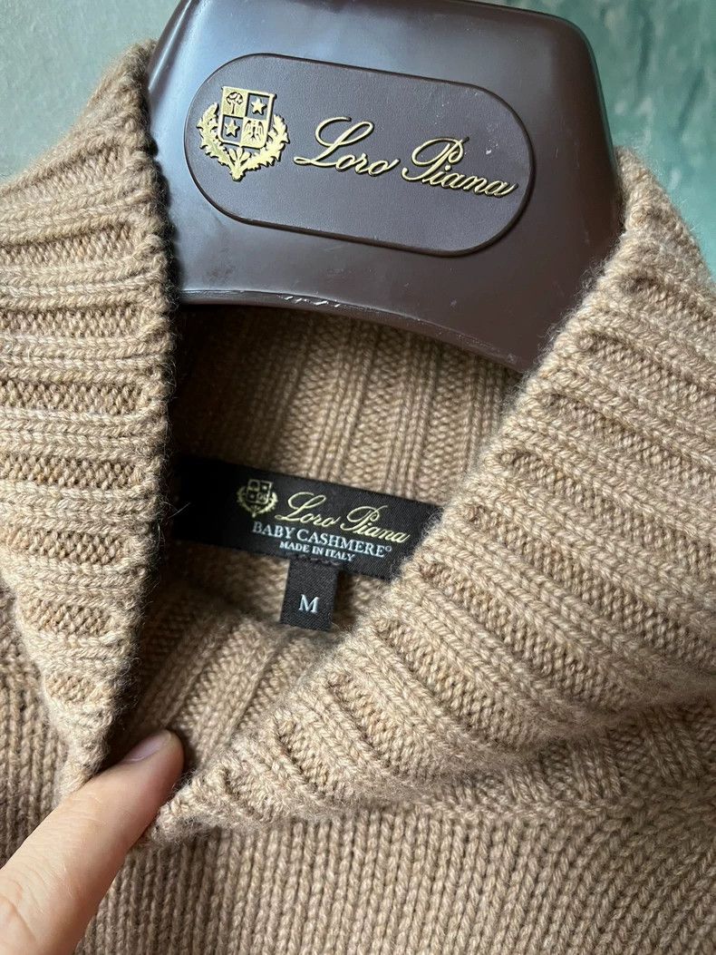 Loro Piana Loro Piana Baby Cashmere Turtleneck Sweater - dmc Size US M / EU 48-50 / 2 - 3 Thumbnail