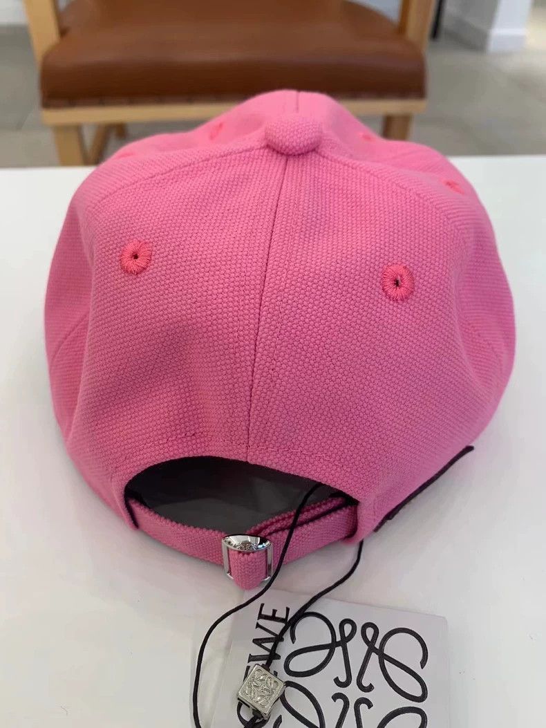 Loewe LOEWE Eye Series Pink Baseball Cap - dmc Size ONE SIZE - 4 Thumbnail