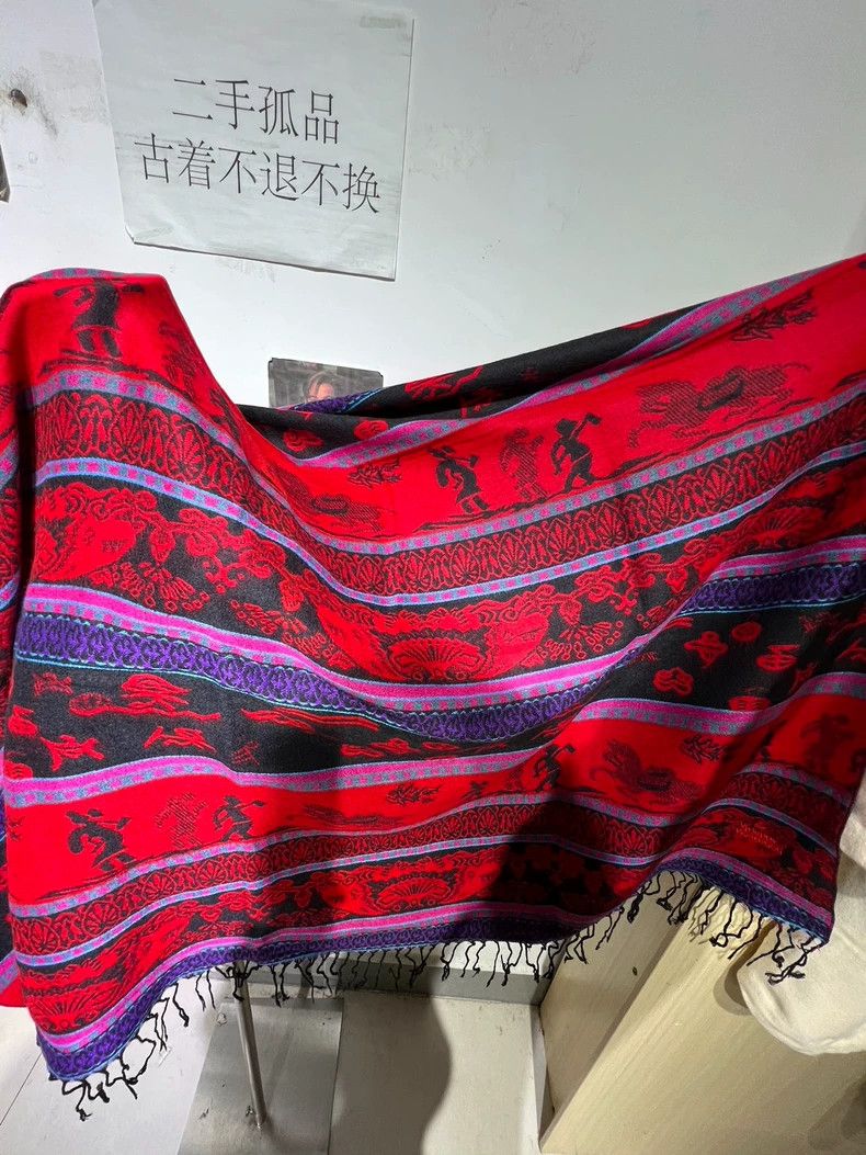 Vivienne Westwood Vivienne Westwood Vintage Fringed Scarf - dmc Size ONE SIZE - 5 Thumbnail