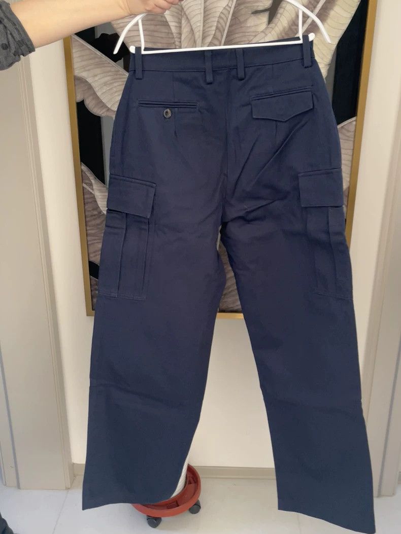 Loewe LOEWE Cargo Casual Pants Blue - dmc Size US 31 - 2 Thumbnail