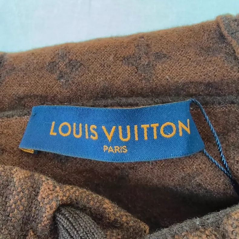 Louis Vuitton Louis Vuitton Brown Logo Hoodie - dmc Size US M / EU 48-50 / 2 - 3 Thumbnail