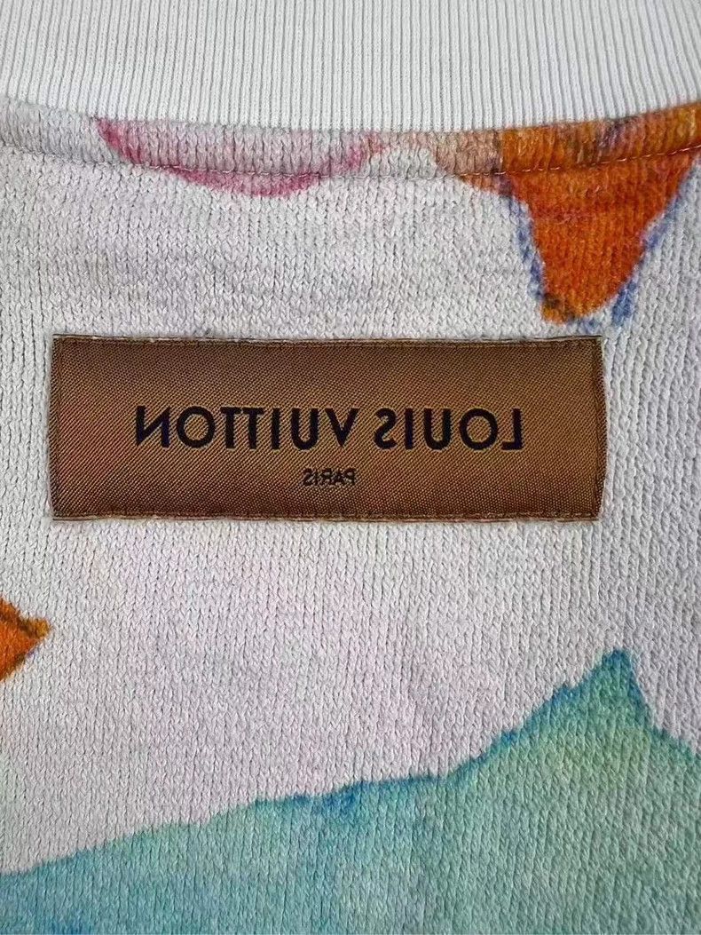 Louis Vuitton Louis Vuitton Watercolor Print Sweatshirt - dmc Size US M / EU 48-50 / 2 - 4 Thumbnail