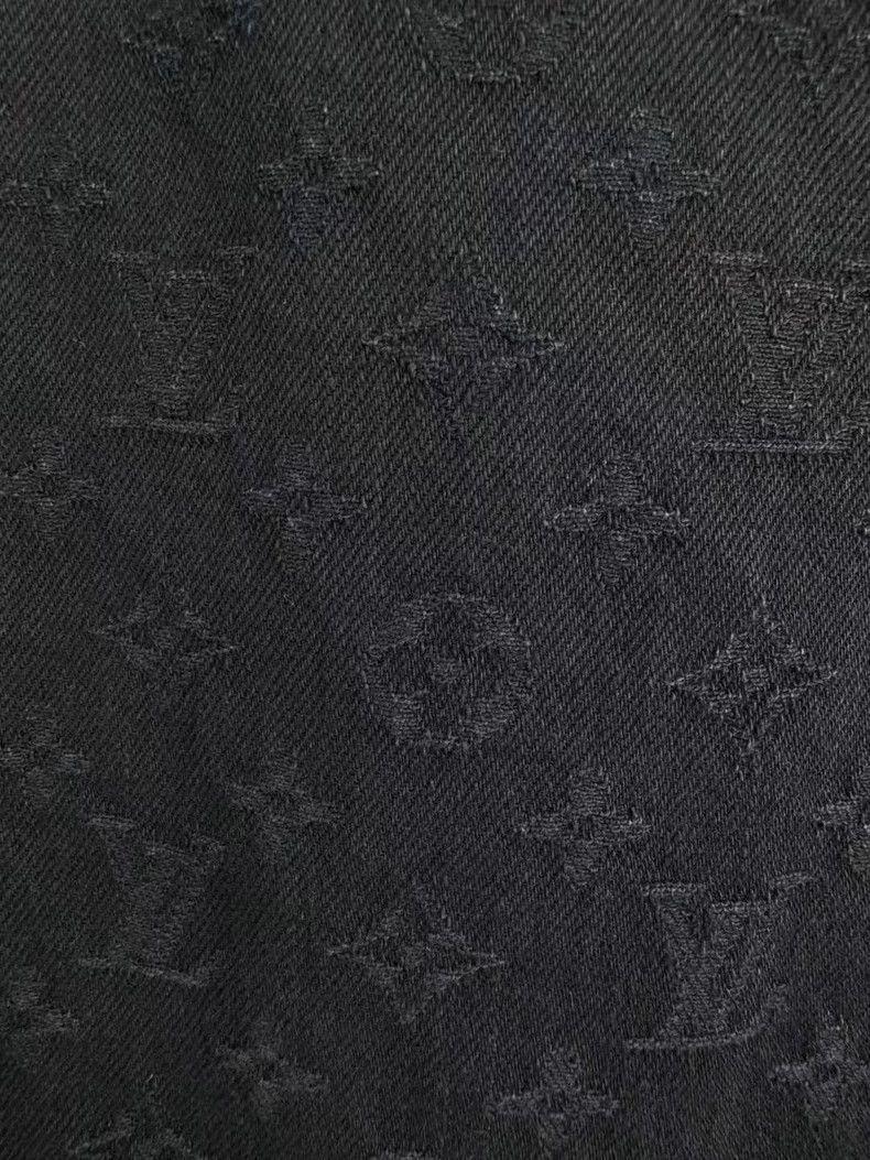 Louis Vuitton Louis Vuitton Black Denim Short Sleeve Shirt - dmc Size US S / EU 44-46 / 1 - 3 Thumbnail