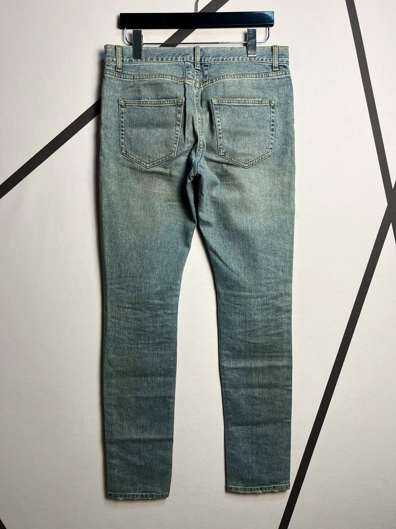 Saint Laurent Paris Saint Laurent Distressed Blue Denim Jeans - dmc Size US 32 / EU 48 - 2 Thumbnail