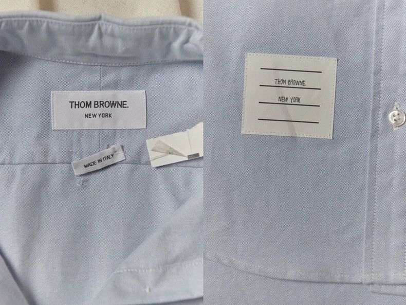 Thom Browne THOM BROWNE Blue Drawstring Shirt Dress - dmc Size US 38 / EU 54 - 8 Thumbnail