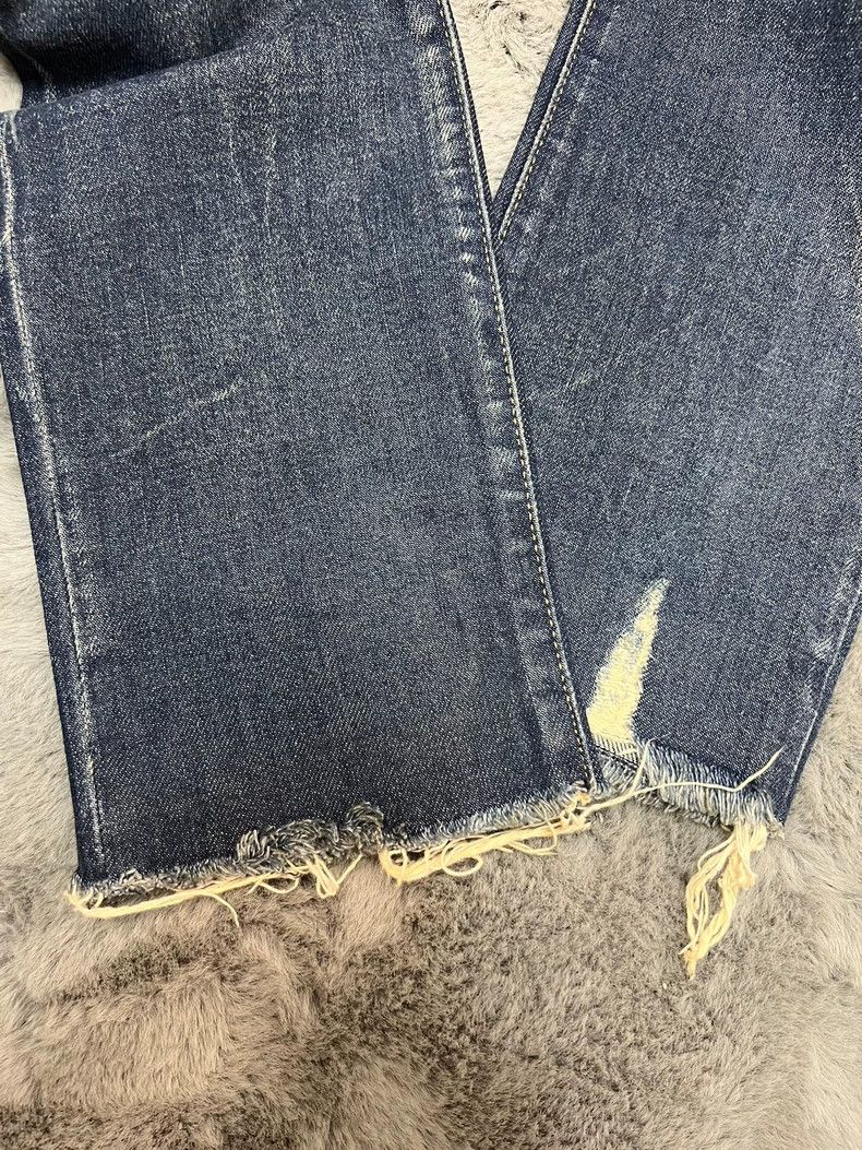Saint Laurent Paris Saint Laurent Washed Blue Denim Jeans - dmc Size US 30 / EU 46 - 5 Thumbnail