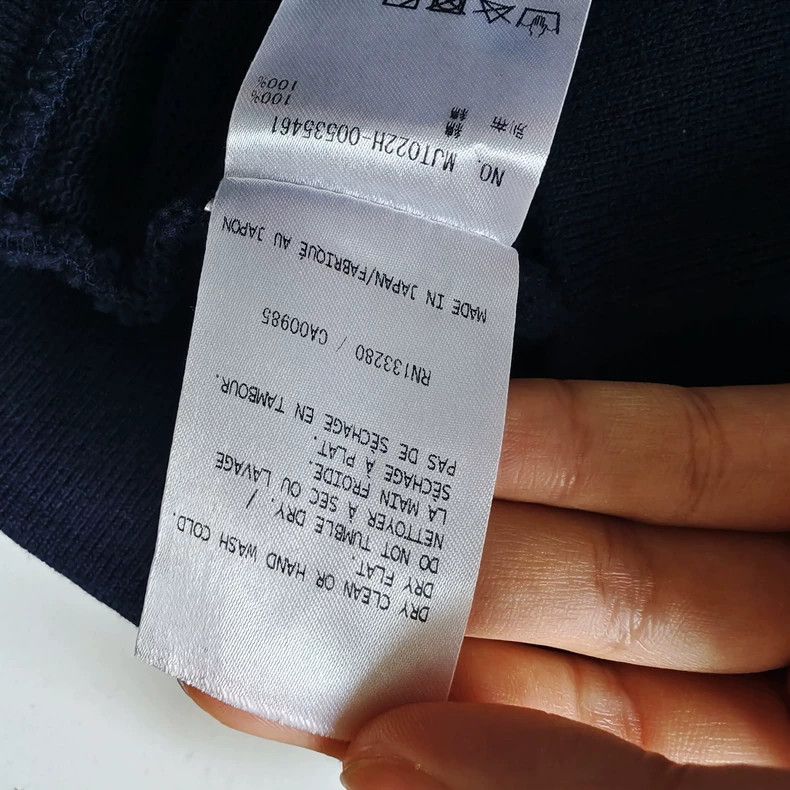 Thom Browne Thom Browne Navy Zip Hoodie - dmc Size US L / EU 52-54 / 3 - 6 Thumbnail
