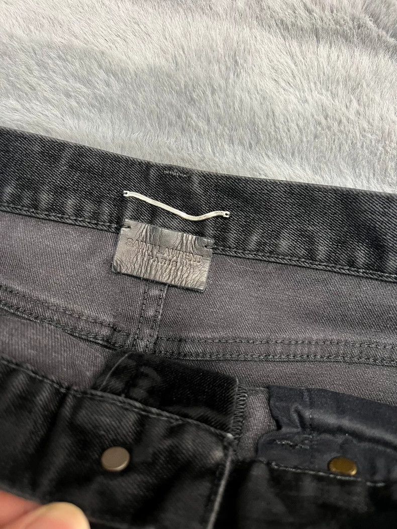 Saint Laurent Paris Saint Laurent Runway Black Slim Jeans - dmc Size US 29 - 3 Thumbnail