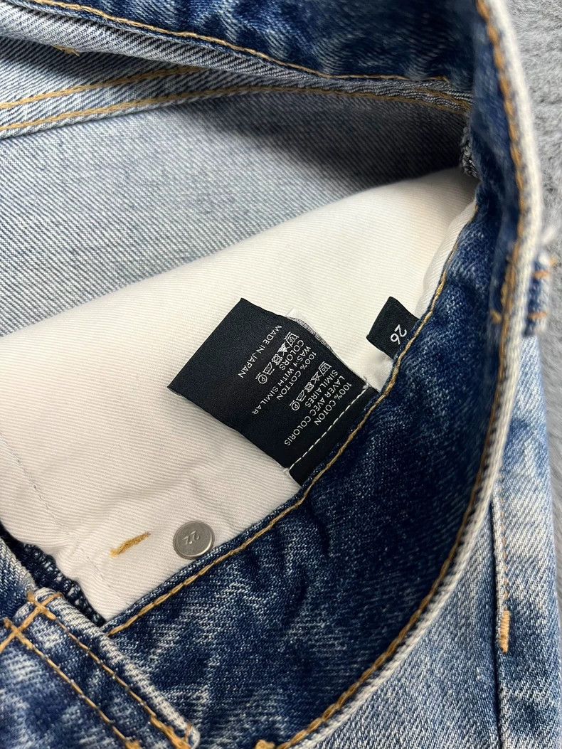 Celine Celine Wesley Straight Leg Denim Jeans - dmc Size US 26 / EU 42 - 4 Thumbnail