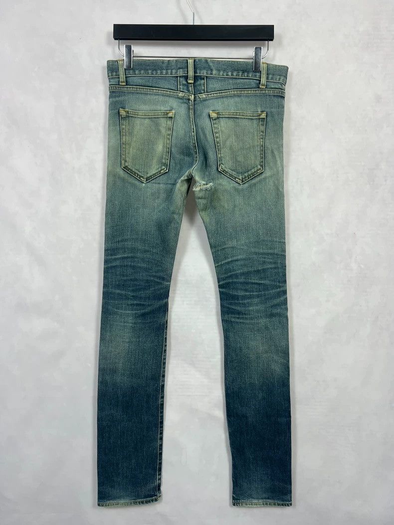 Saint Laurent Paris Saint Laurent Distressed Washed Jeans - dmc Size US 30 / EU 46 - 2 Thumbnail