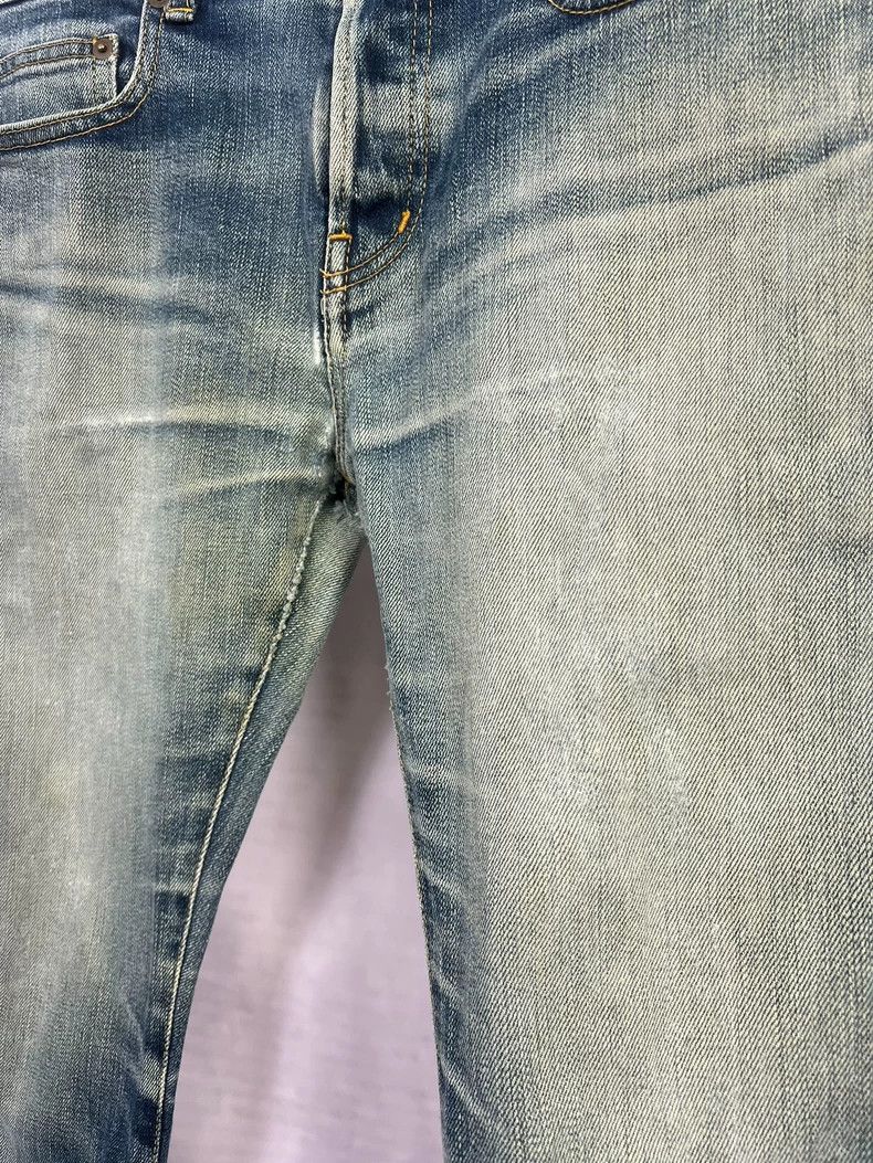 Saint Laurent Paris Saint Laurent Distressed Washed Jeans - dmc Size US 30 / EU 46 - 3 Thumbnail