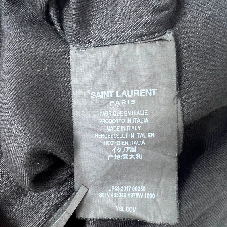 Saint Laurent Paris Saint Laurent Black Henry Collar Shirt - dmc Size US M / EU 48-50 / 2 - 6 Thumbnail