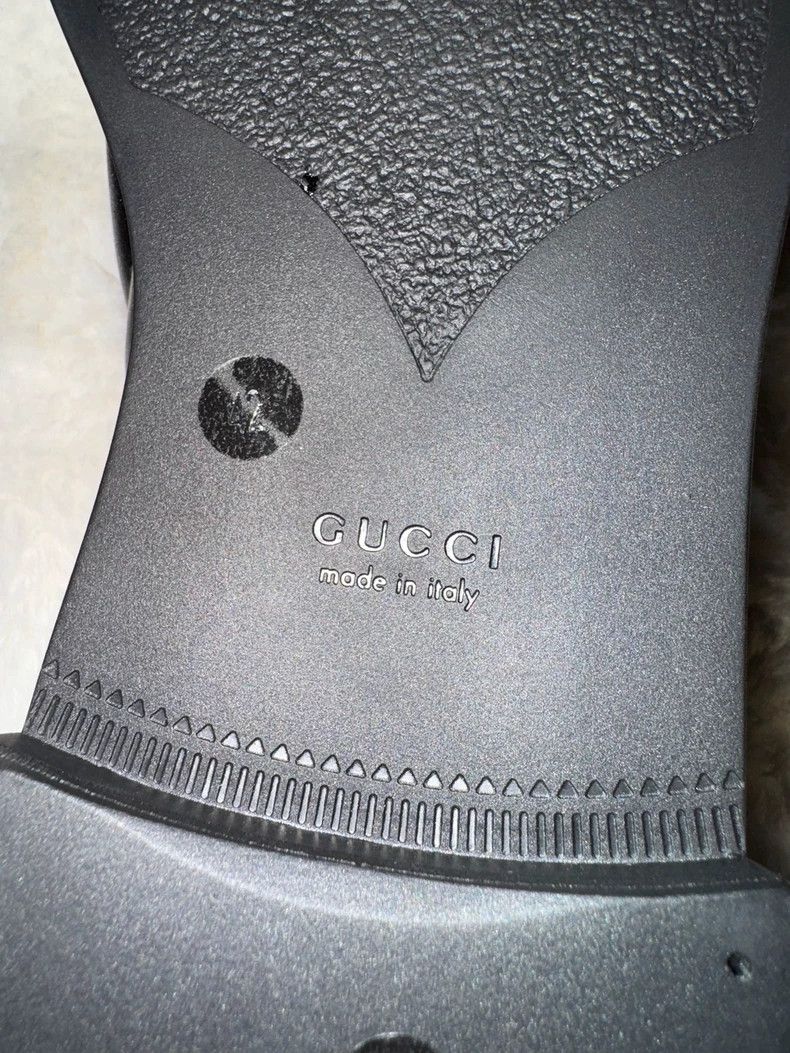 Gucci Gucci GG Logo Leather Loafers - dmc Size US 10.5 / EU 43-44 - 4 Thumbnail
