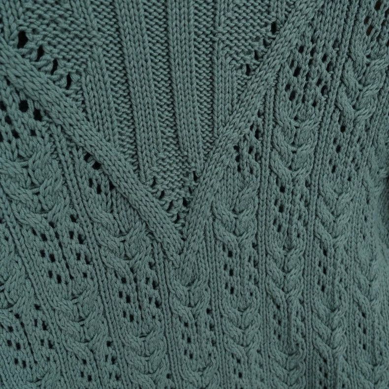Thom Browne THOM BROWNE FW22 Green Wool Striped Sweater - dmc Size US M / EU 48-50 / 2 - 4 Thumbnail