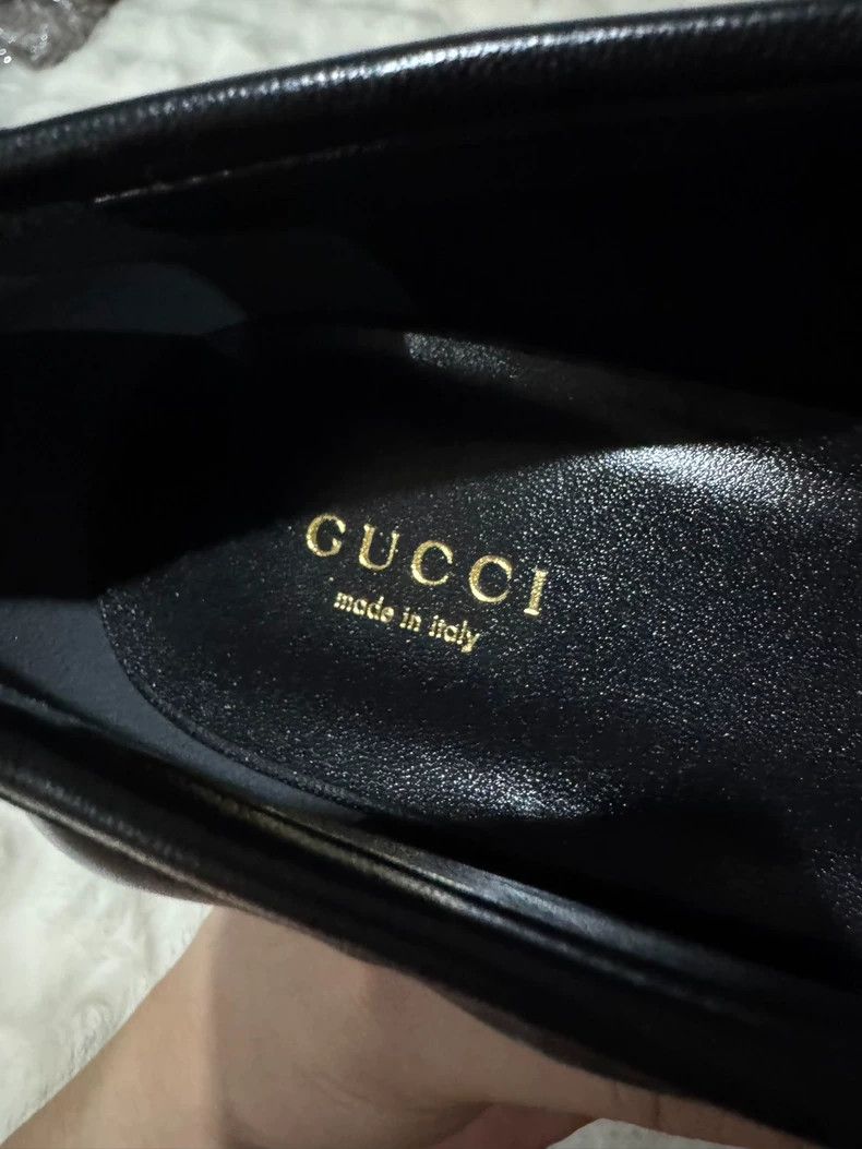 Gucci Gucci GG Logo Leather Loafers - dmc Size US 10.5 / EU 43-44 - 8 Thumbnail