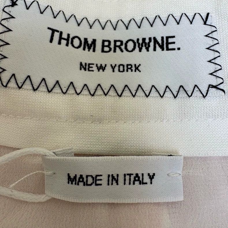 Thom Browne THOM BROWNE Pink Pleated Striped Skirt - dmc Size US 38 / EU 54 - 7 Thumbnail
