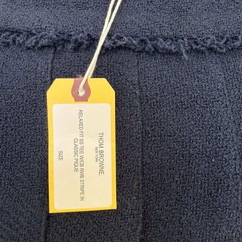 Thom Browne Thom Browne Blue Logo Pleated Skirt - dmc Size US 38 / EU 54 - 6 Thumbnail