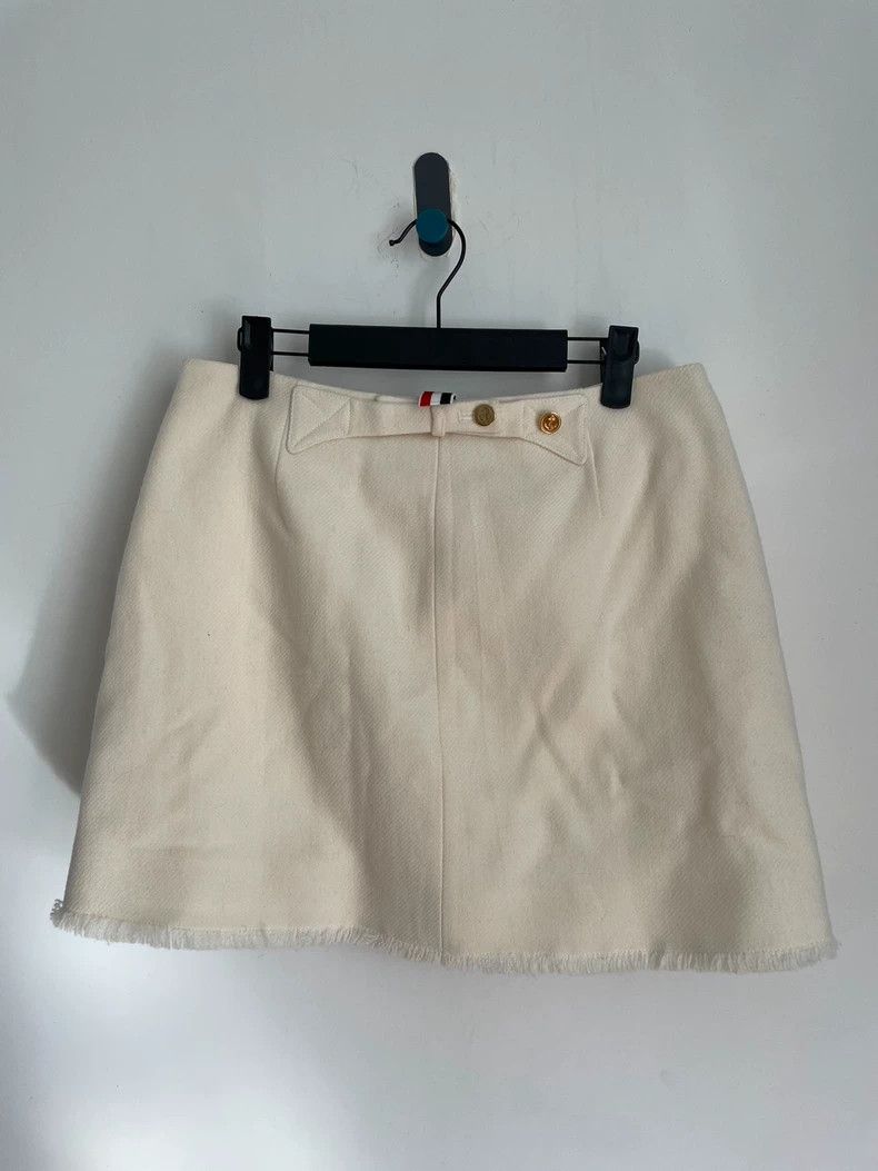 Thom Browne Thom Browne Wool Double-Breasted Mini Skirt - dmc Size US 31 - 5 Thumbnail