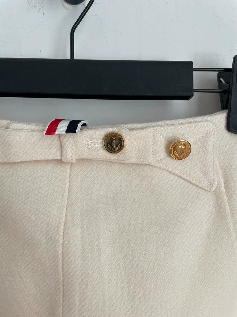 Thom Browne Thom Browne Wool Double-Breasted Mini Skirt - dmc Size US 31 - 6 Thumbnail