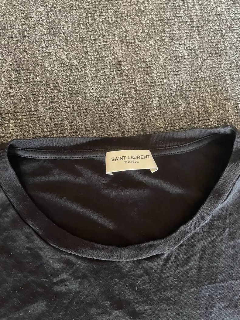 Yves Saint Laurent Saint Laurent Short Sleeve Graphic T-Shirt-yf Size US S / EU 44-46 / 1 - 3 Thumbnail