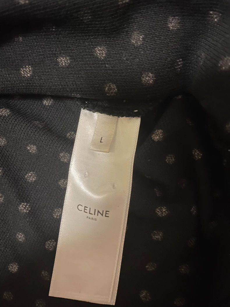 Celine Celine Polka Dot Short Sleeve Polo-yf Size US L / EU 52-54 / 3 - 6 Thumbnail