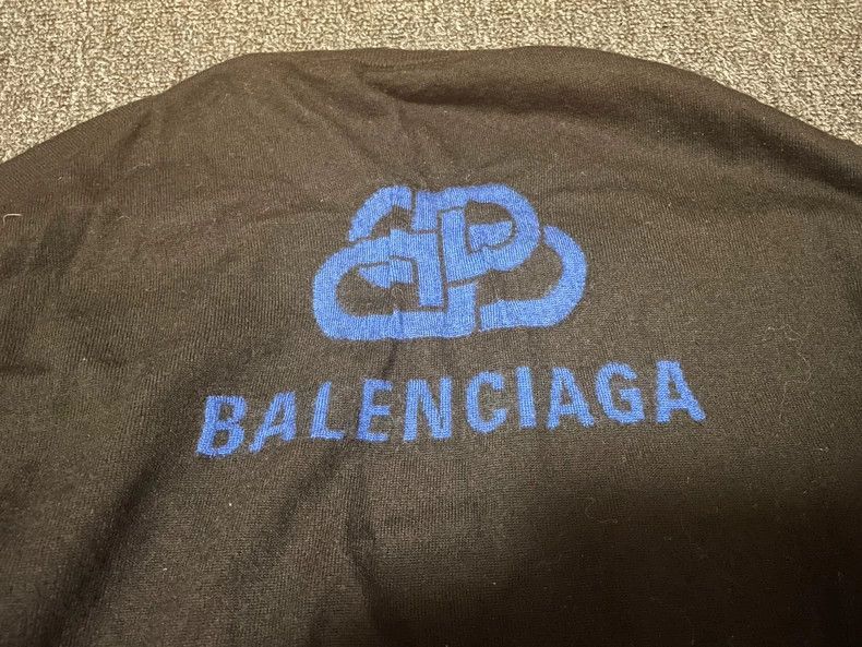 Balenciaga Balenciaga Black Wool Sweater-yf Size US L / EU 52-54 / 3 - 4 Thumbnail