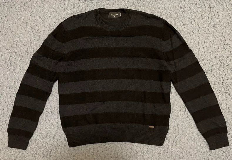 Dsquared2 Dsquared2 Striped Wool Sweater-yf Size US XL / EU 56 / 4 - 2 Thumbnail