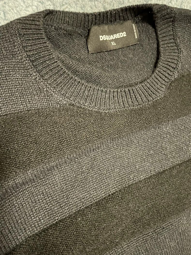 Dsquared2 Dsquared2 Striped Wool Sweater-yf Size US XL / EU 56 / 4 - 3 Thumbnail