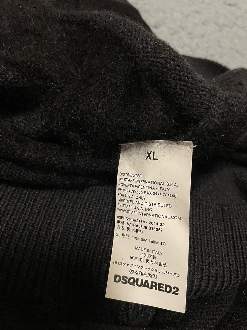 Dsquared2 Dsquared2 Striped Wool Sweater-yf Size US XL / EU 56 / 4 - 4 Thumbnail