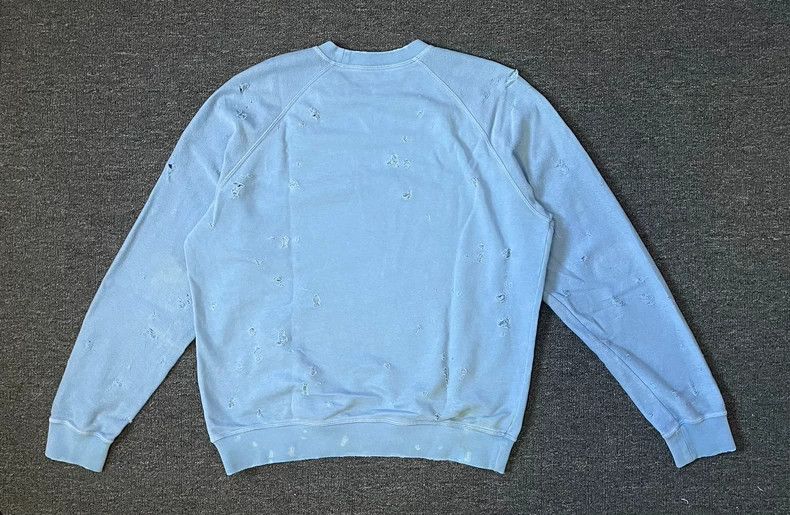 Dsquared2 Dsquared2 Distressed White Sweatshirt 2022-yf Size US XL / EU 56 / 4 - 4 Thumbnail