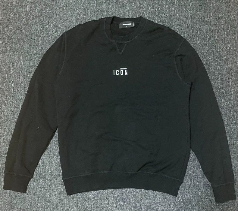 Dsquared2 Dsquared2 Icon Black Hoodie Sweatshirt-yf Size US L / EU 52-54 / 3 - 2 Thumbnail