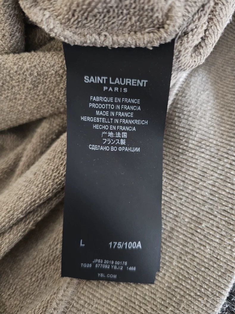 Saint Laurent Paris Saint Laurent Men's Hooded Sweatshirt-yf Size US L / EU 52-54 / 3 - 5 Thumbnail