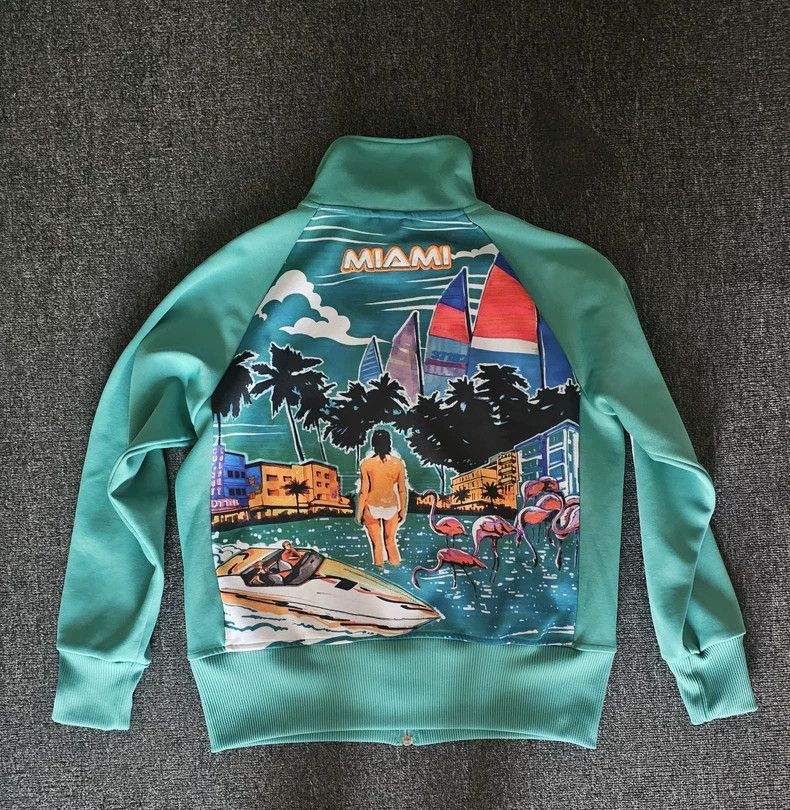 Adidas Adidas Miami Track Jacket-yf Size US XL / EU 56 / 4 - 4 Thumbnail