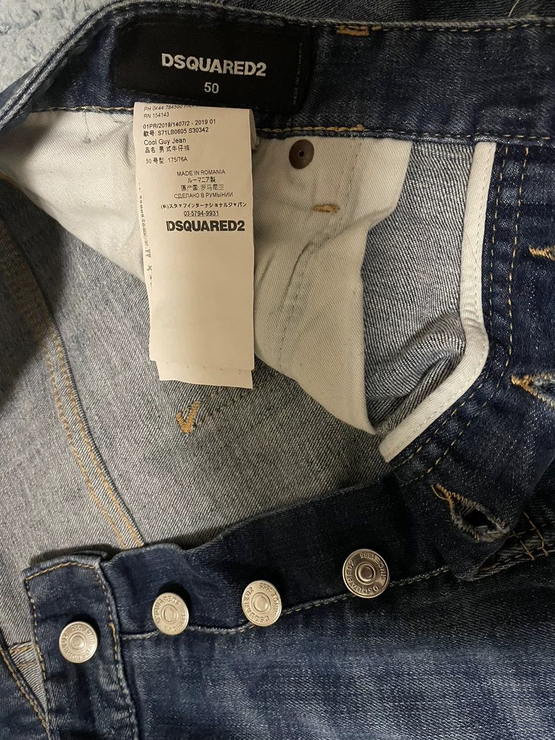 Dsquared2 DSquared2 Cool Guy CG Denim Jeans-yf Size US 34 / EU 50 - 6 Thumbnail