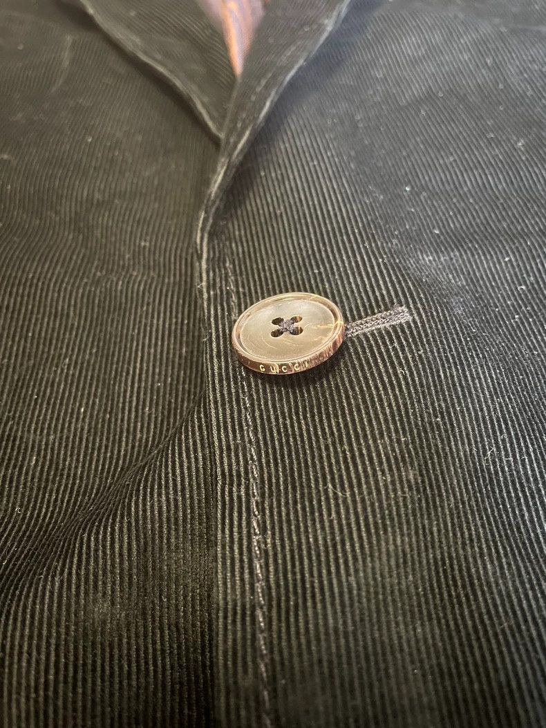 Gucci Gucci Men's Vintage Corduroy Blazer-yf Size US L / EU 52-54 / 3 - 2 Thumbnail