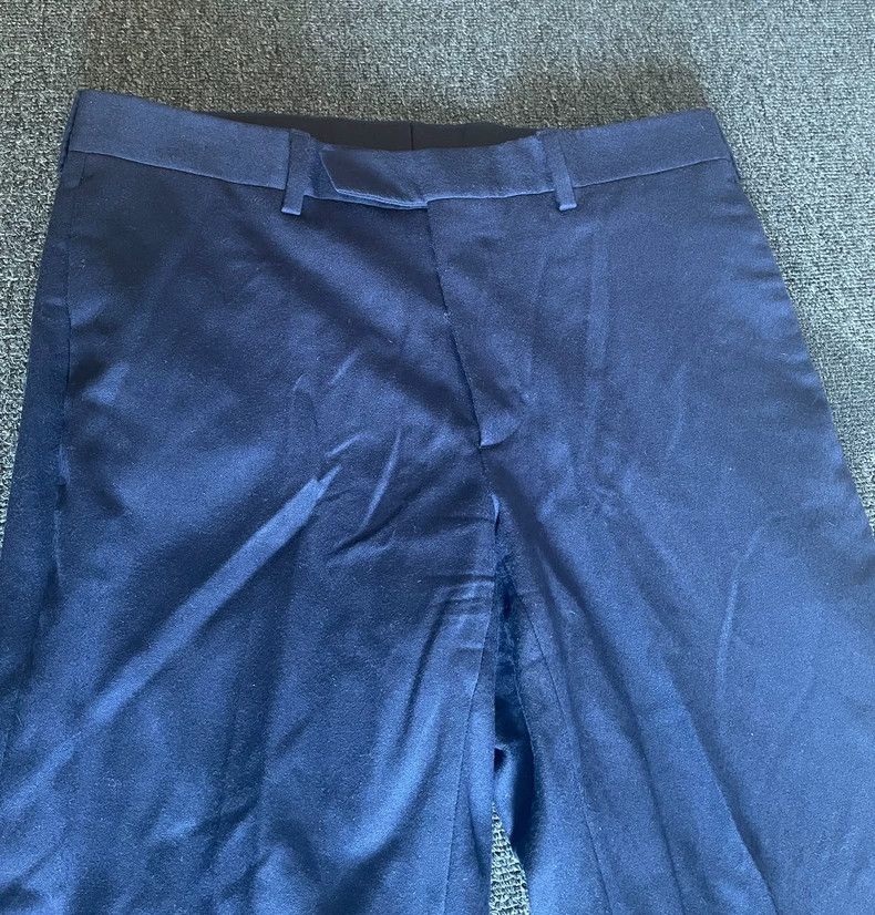 Dior Dior Blue Wool Casual Trousers-yf Size US 36 / EU 52 - 2 Thumbnail